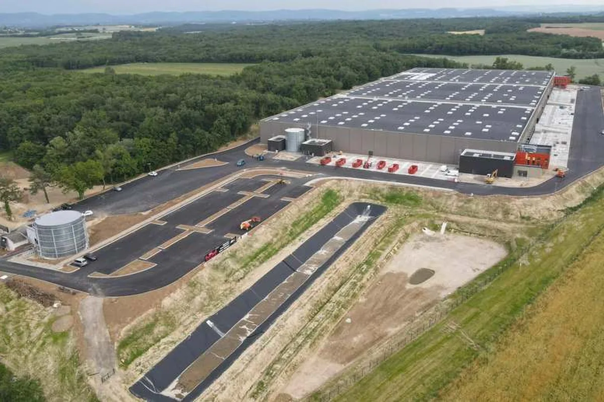 La plateforme logistique accompagnée par Core Group à Villette-d’Anthon
